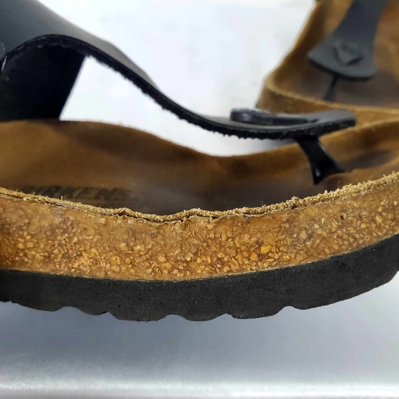 🌺Birkenstock Gizeh Black Women's Sandal Regular EU 35 - Picture 11 of 12